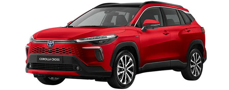 Corolla Cross màu Đỏ